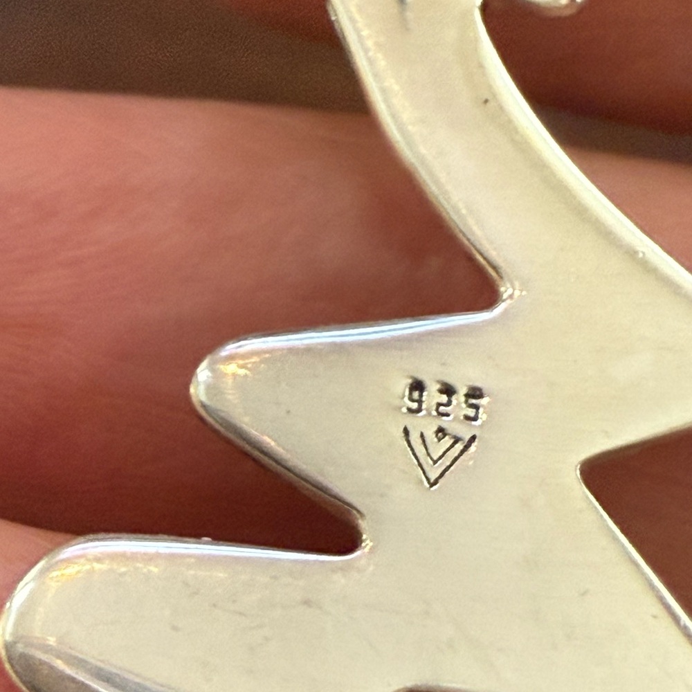 Signed Silpada Solid Sterling Silver Christmas Tr… - image 3